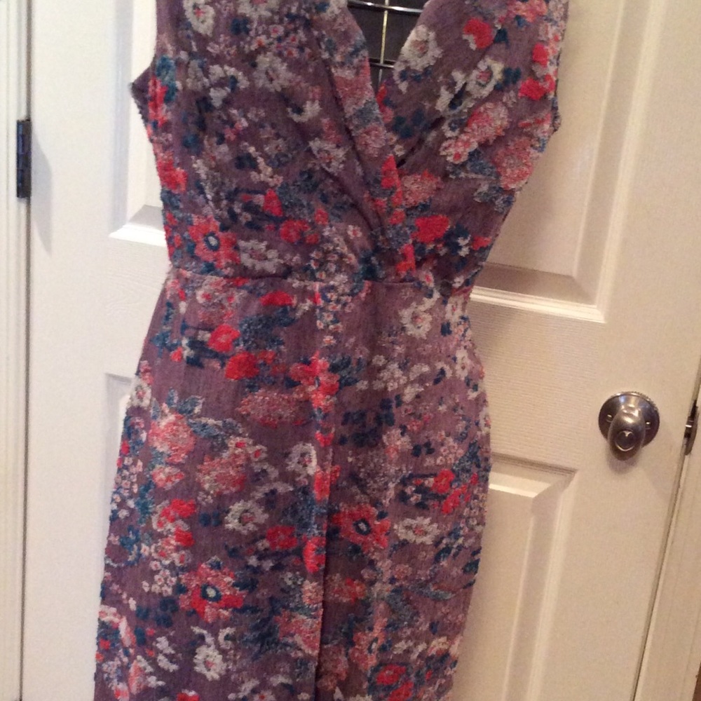 Maeve floral print sleeveless dress